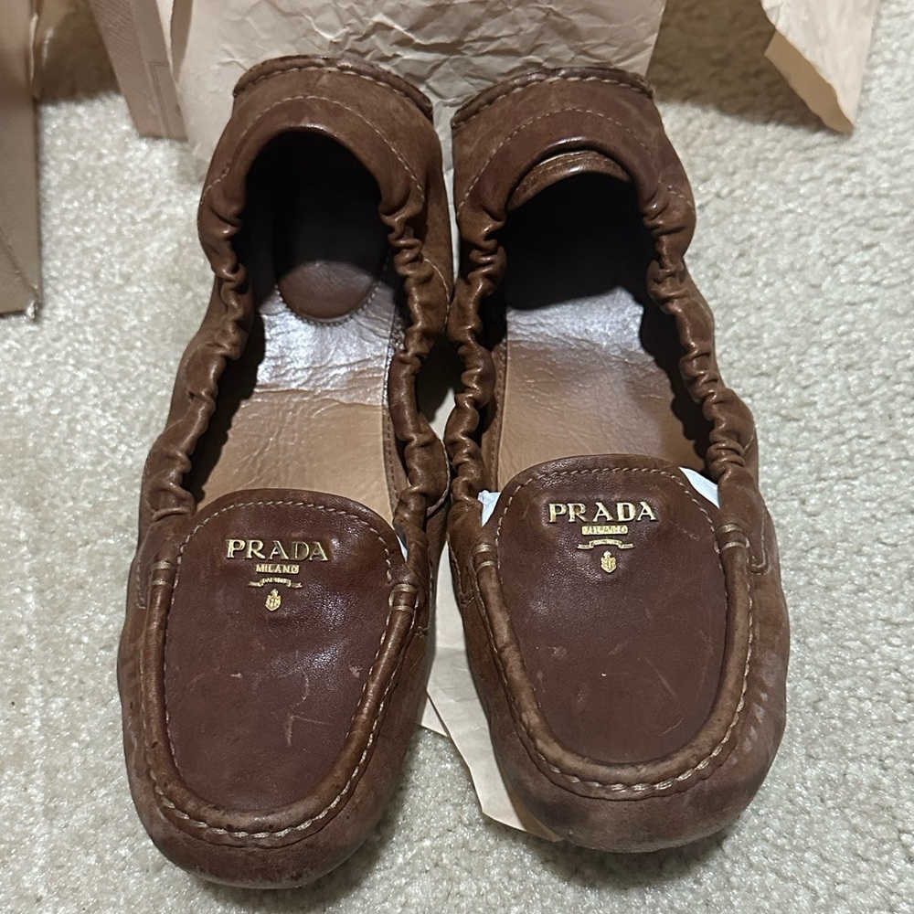 Prada loafers